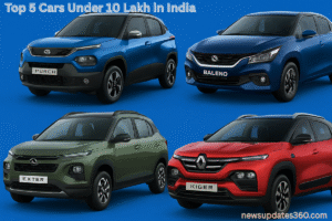Top 5 Cars Under 10 Lakh