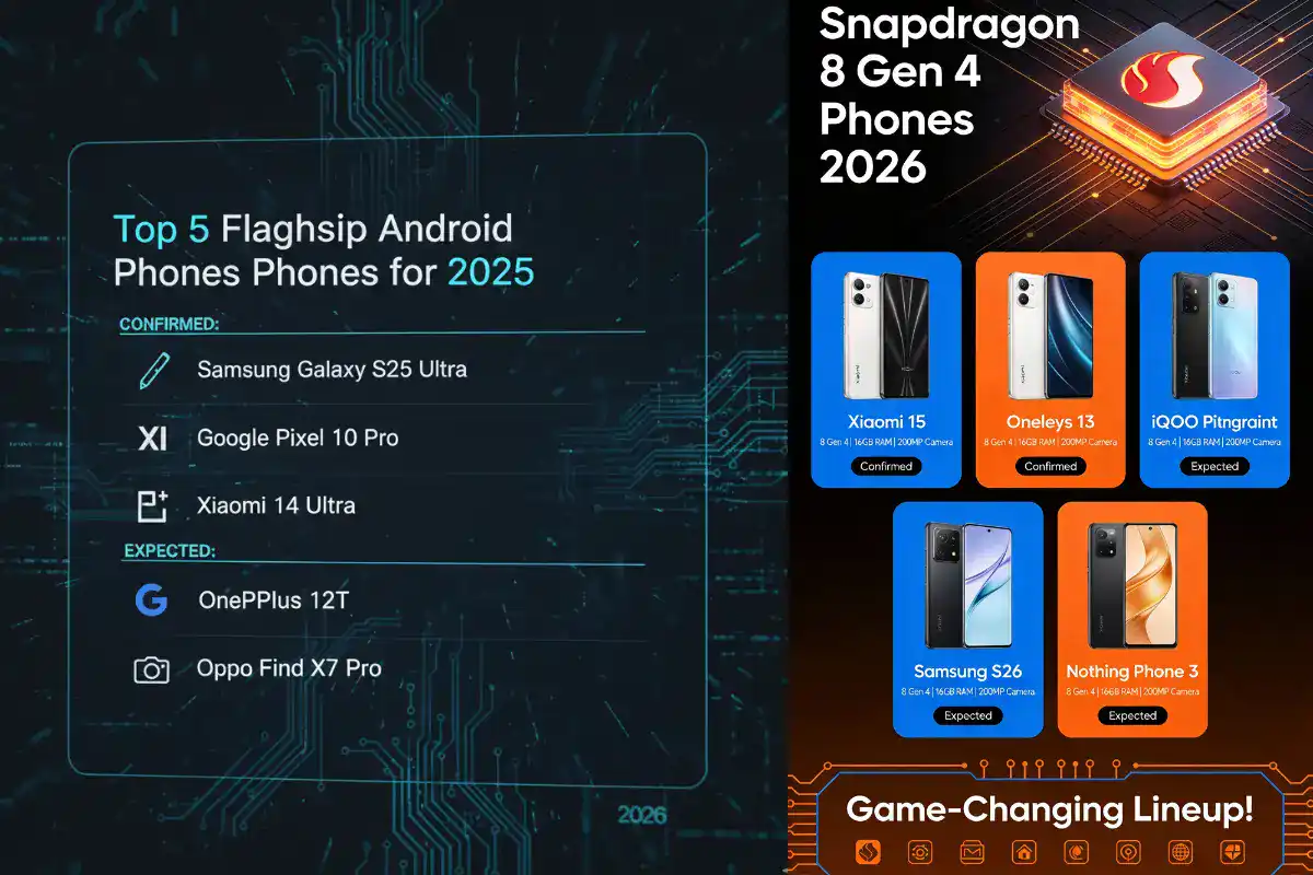 Snapdragon 8 Gen 4 Phones
