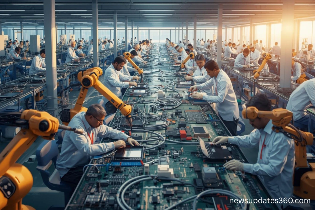 Hub for Smartphone Manufacturing