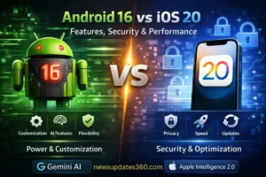 Android 16 vs iOS 20