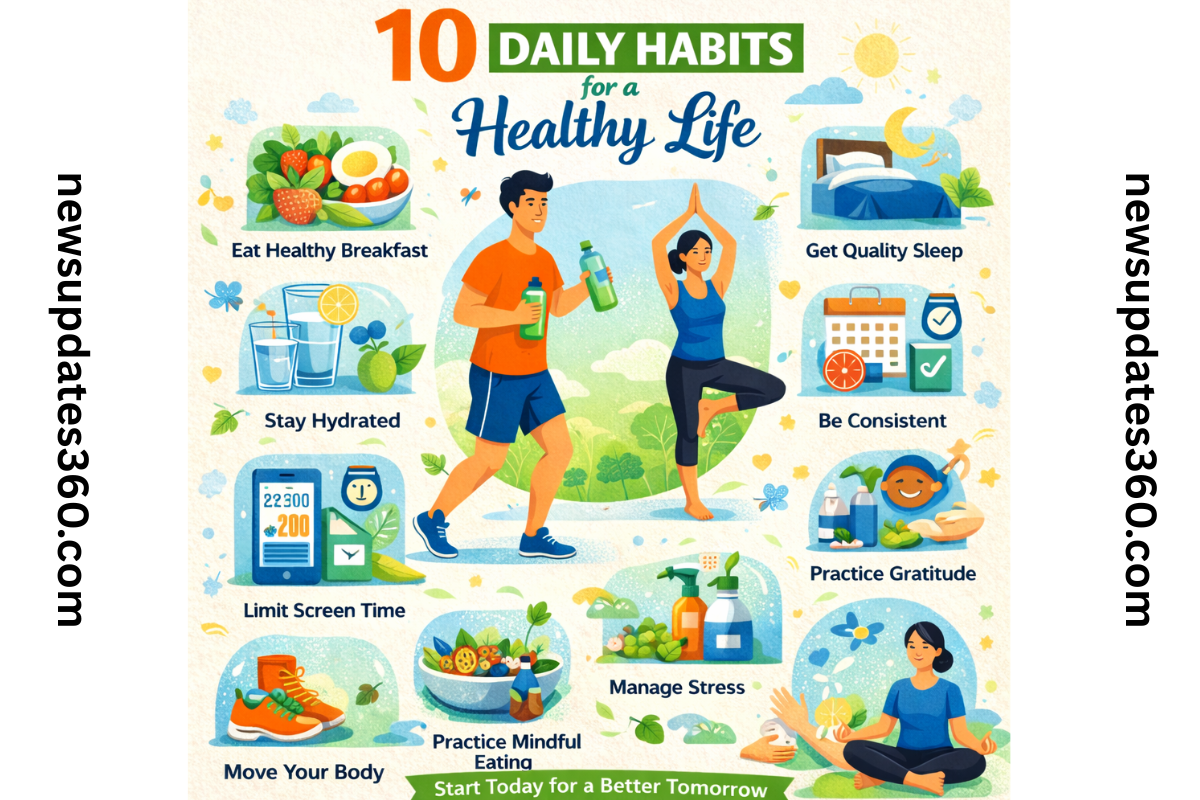 10 Daily Habits for a Healthy Life