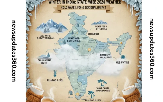Winter in India