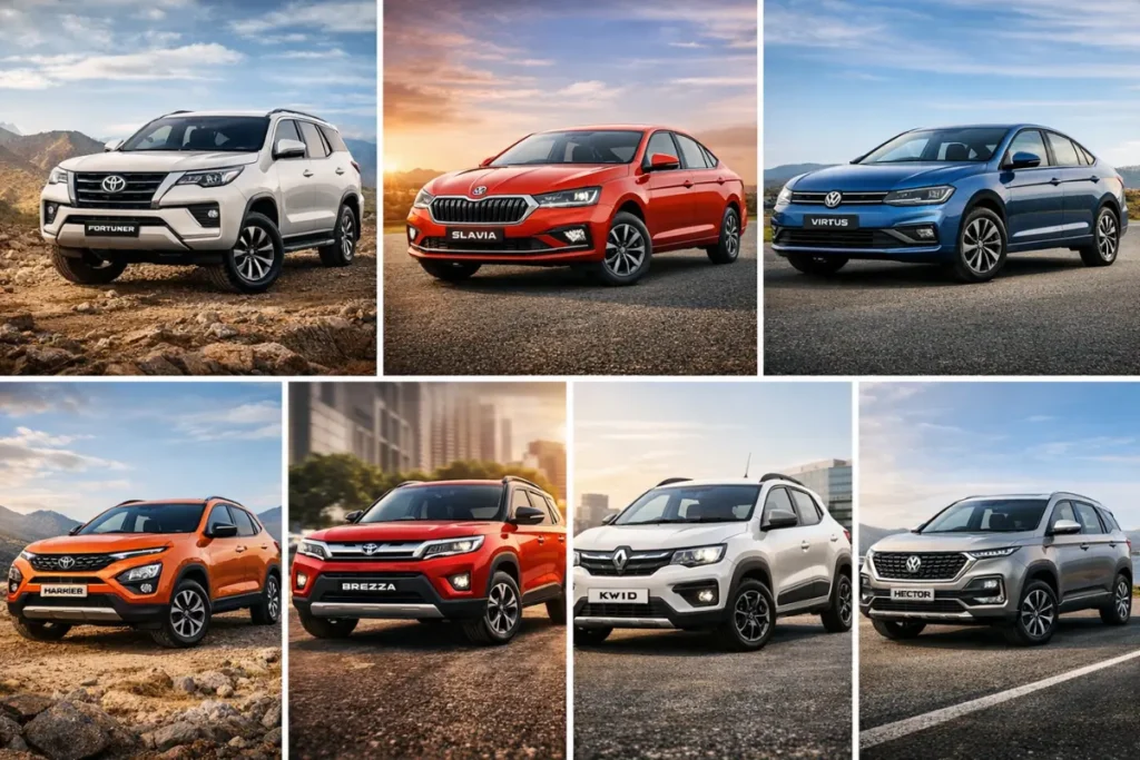 Top 25 Cars Selling in January