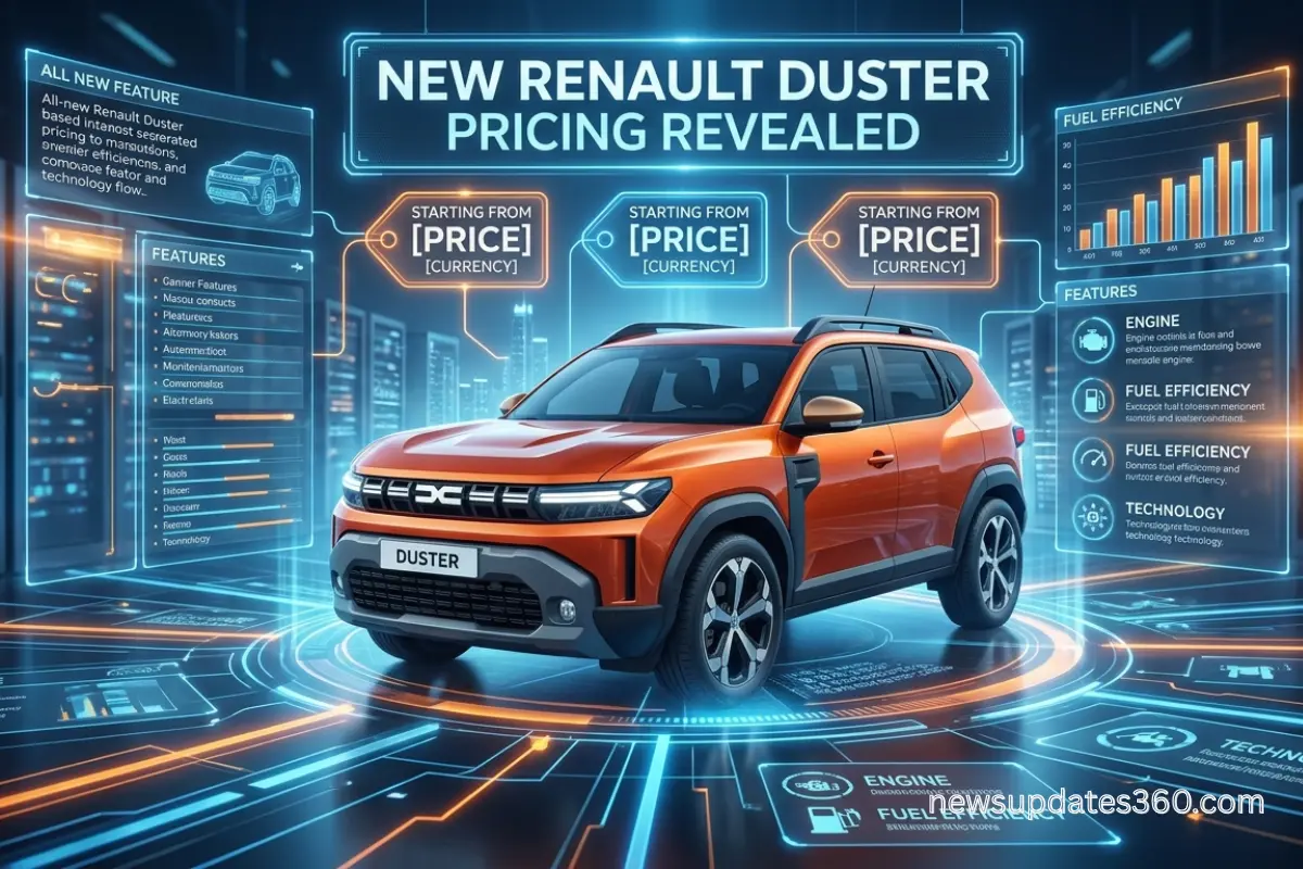 New Renault Duster Pricing Revealed