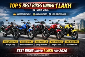 Best Bikes Under 1 Lakh