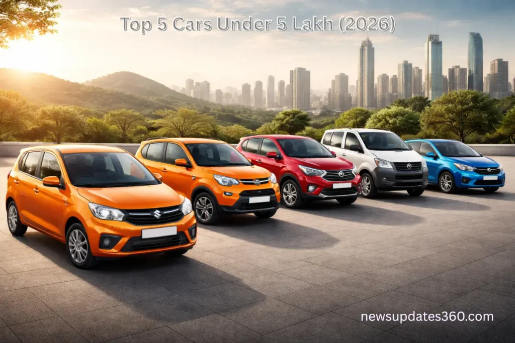 Top 5 Cars Under 5 Lakh