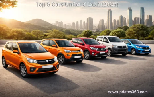 Top 5 Cars Under 5 Lakh