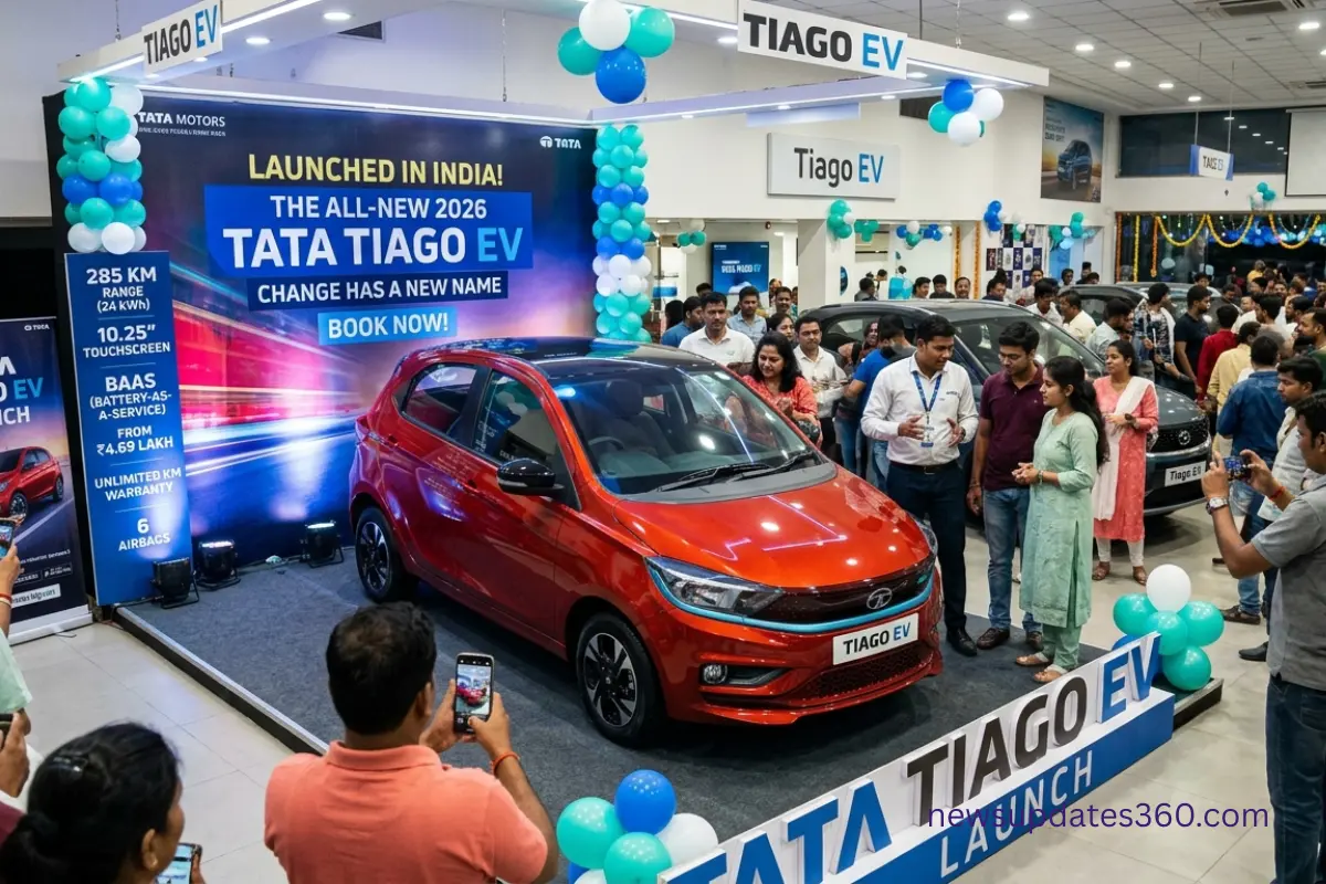 Tata Tiago EV Launch in India