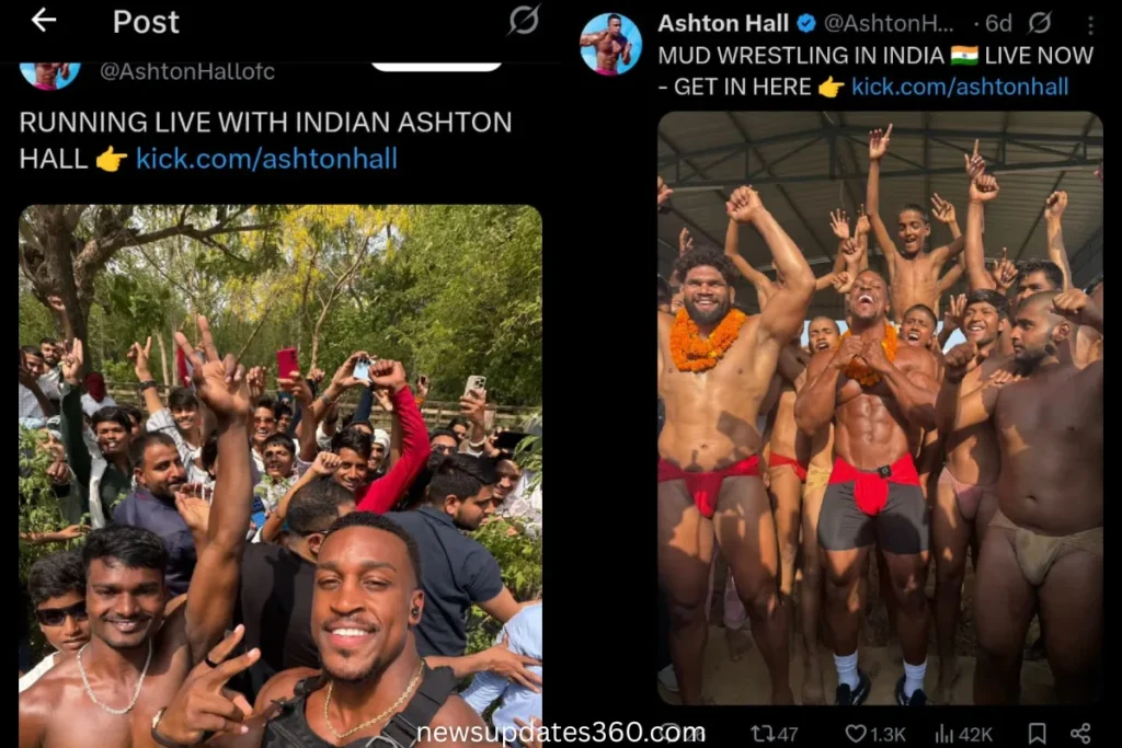 Ashton Hall India Visit