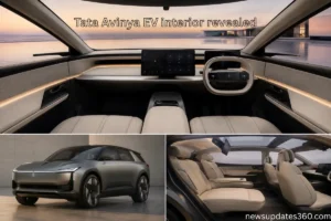 Tata Avinya EV interior revealed
