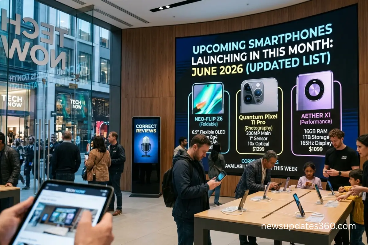 Upcoming Smartphones Launch