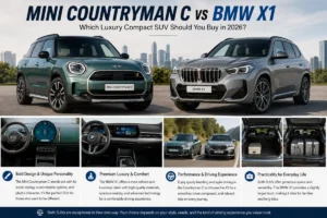 Mini Countryman C vs BMW X1